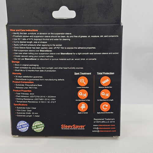 SleevSaver Prosthetic Enhancer